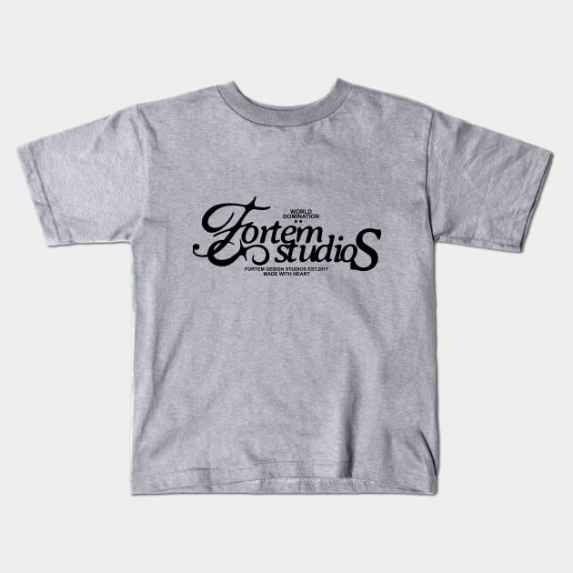 logotype Kids T-Shirt by fortem studio